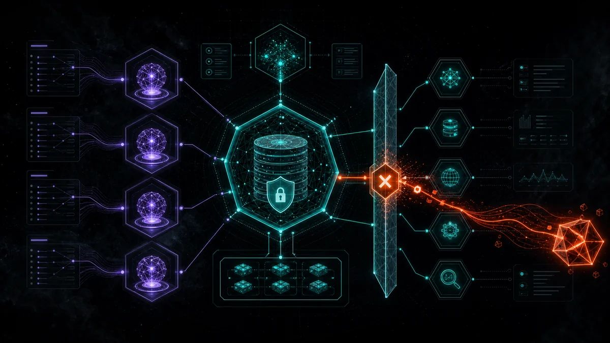 Multi-agent RAG architecture with retrieval boundaries and data-exfiltration controls
